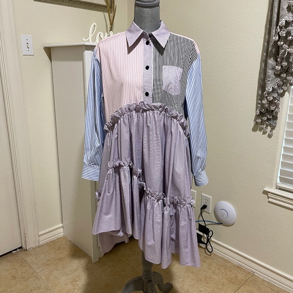 Brogger Designer Patchwork Women Dress - Picture 1 of 4